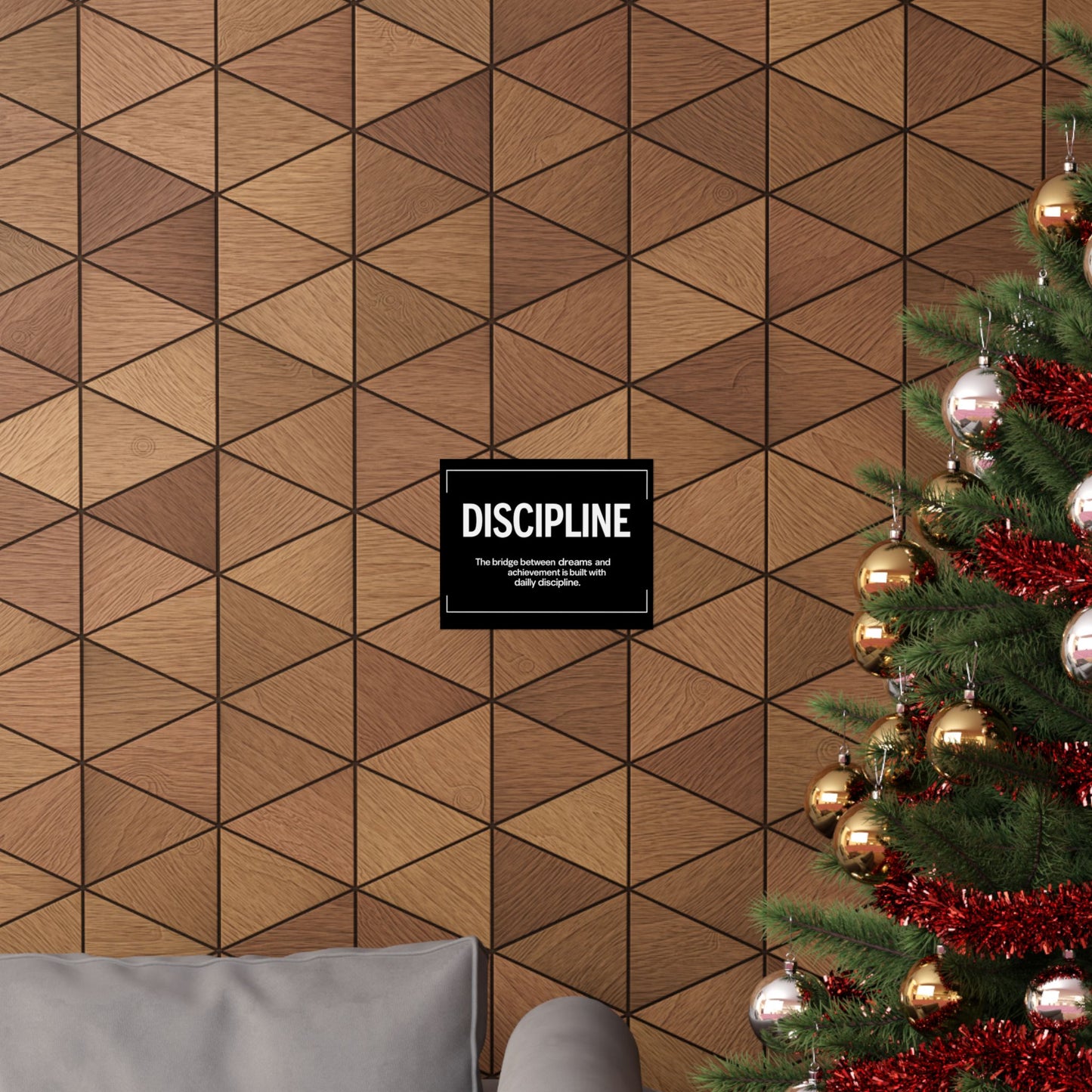 Discipline Horizontal Poster