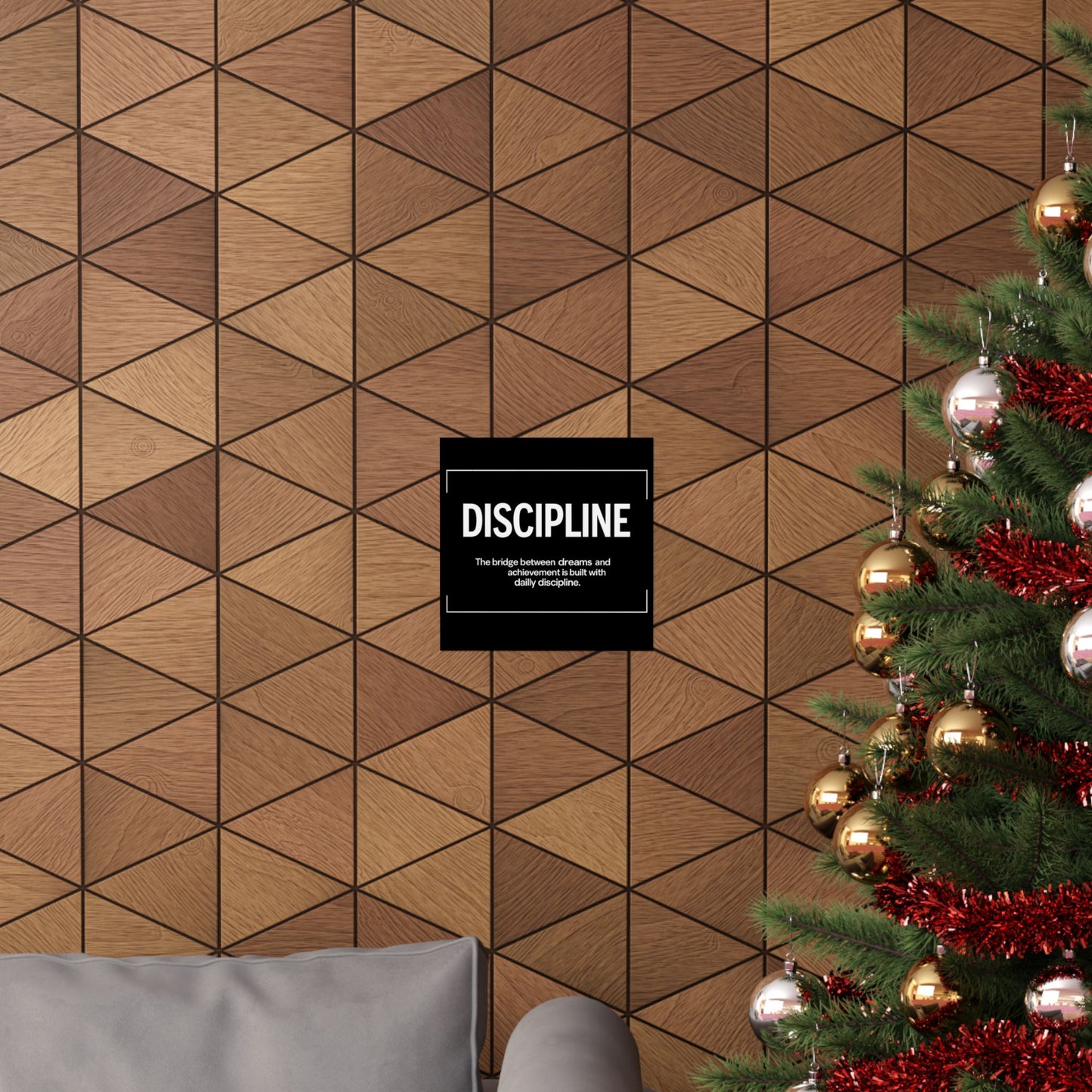 Discipline Horizontal Poster