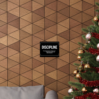Discipline Horizontal Poster