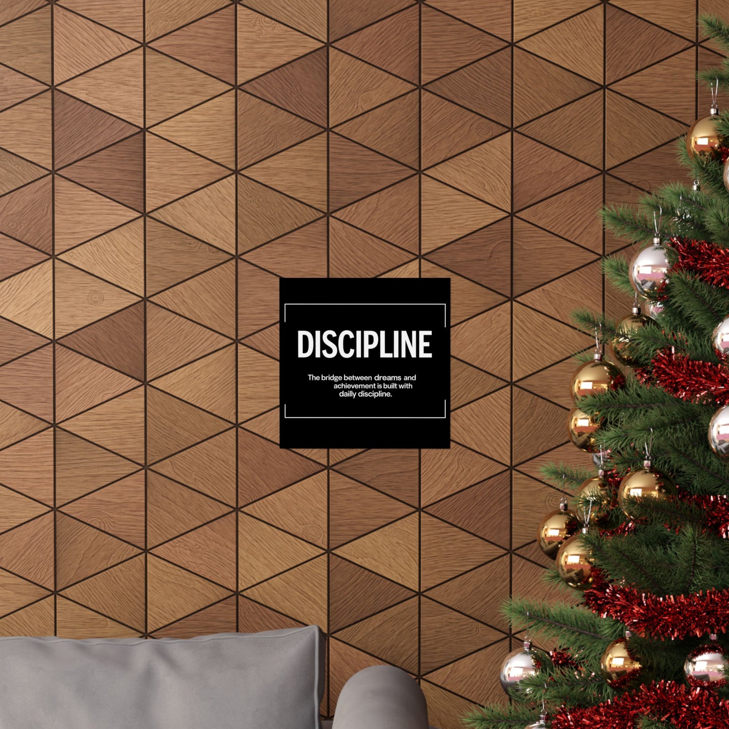 Discipline Horizontal Poster