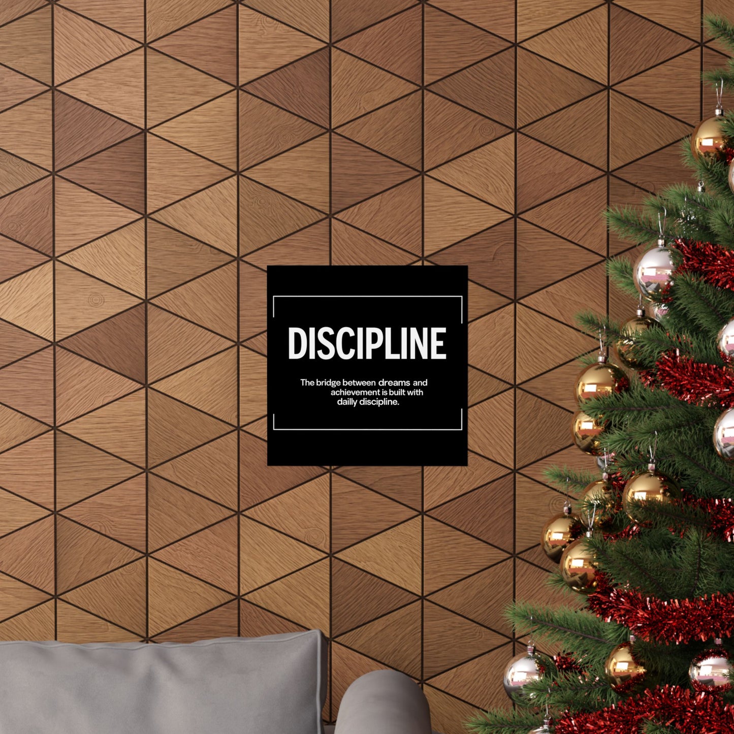 Discipline Horizontal Poster